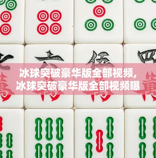 冰球突破豪华版全部视频,冰球突破豪华版全部视频曝光！揭秘背后的游戏逻辑与玩家真相