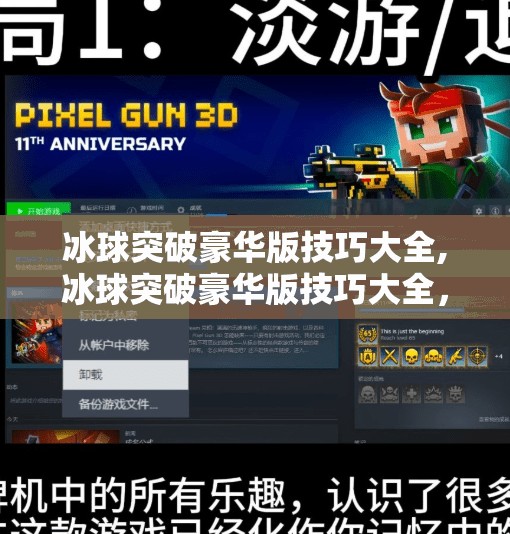 冰球突破豪华版技巧大全,冰球突破豪华版技巧大全，从新手到高手的进阶之路，这些秘诀你必须知道！