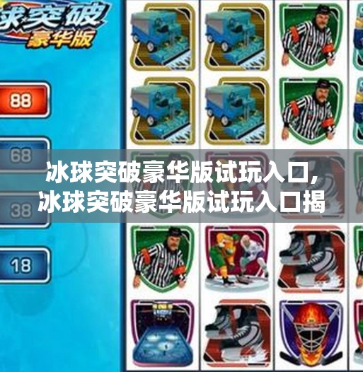 冰球突破豪华版试玩入口,冰球突破豪华版试玩入口揭秘，这游戏为何让玩家欲罢不能？